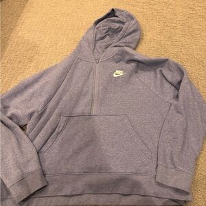 Nike Gray Hoodie Sweater